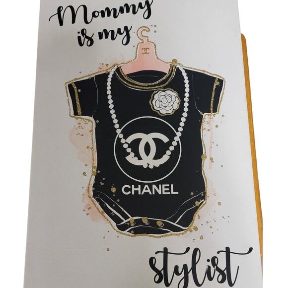 "Mommy Is My Stylist" Wall Art - Picture 2 of 3